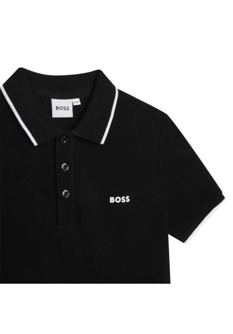 Polo con logo HUGO BOSS KIDS | J25P2609B